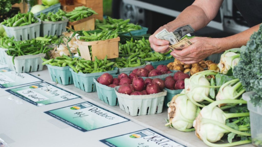 Seasonal produce at Market in the Valley